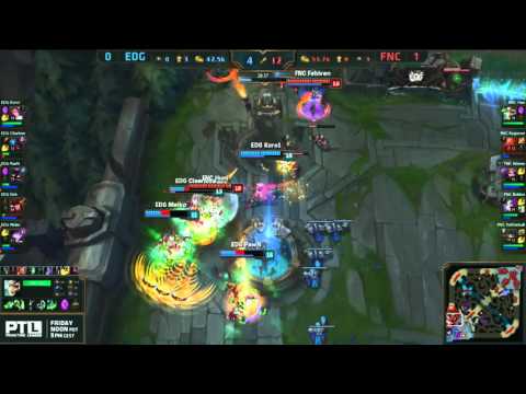 [Spoiler] FNC vs EDG - Rekkles' fail rocket