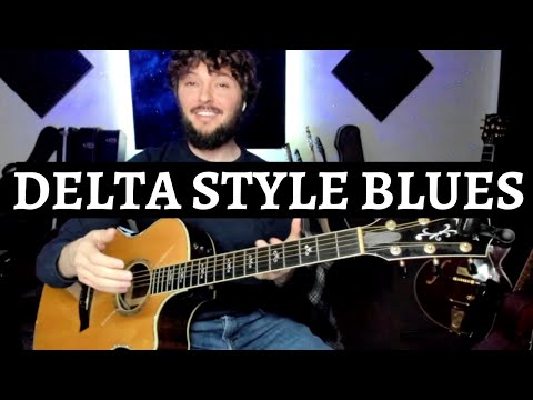 How to play Delta Style Blues (guitar lesson)