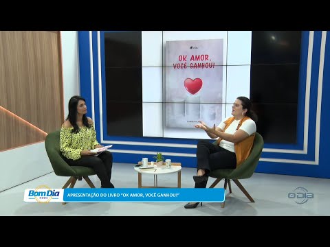 Clarissa Vilar apresenta o livro “Ok amor, você ganhou!” 06 02 2023