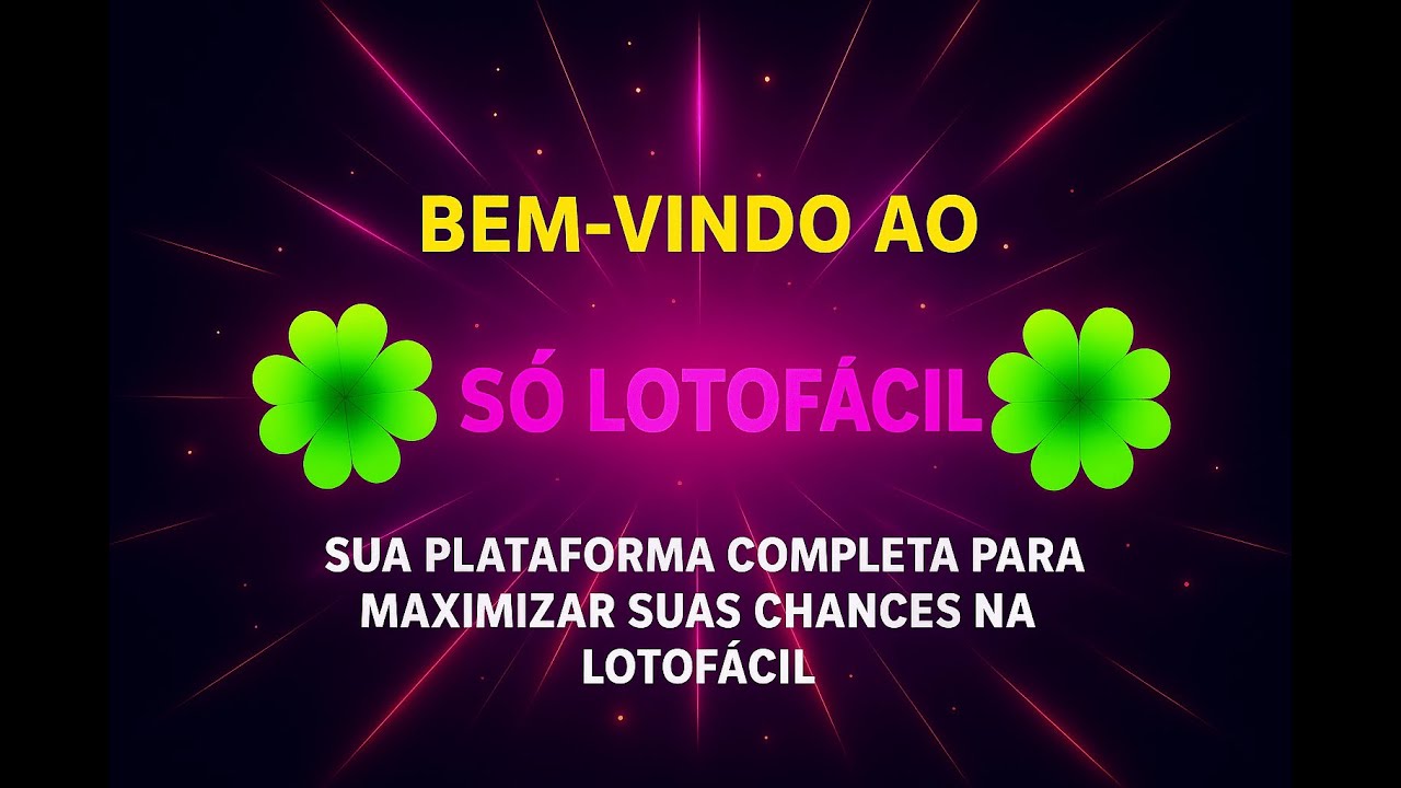 Assistir apresentação do Só Lotofácil