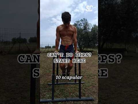 How to Do Your First Dip | Calisthenics Beginner Progression
