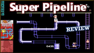 Super Pipeline - on the Commodore 64 !! with Commentary