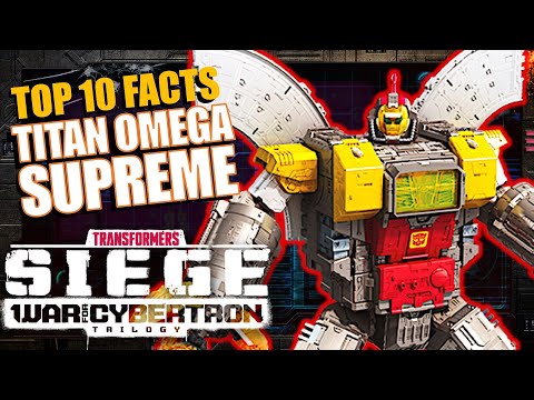 War for Cybertron Titan Class Omega Supreme: Top 10 MUST Know Facts! | Transformers Official
