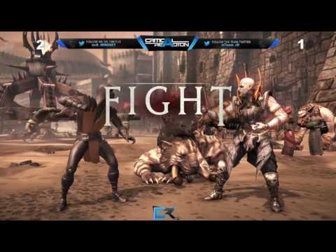 WiZEGEMiNi vs KOREYTHEDRAGON Team cR MKX Tournament Week 6
