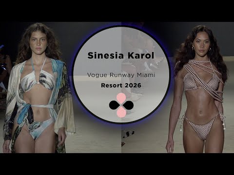 SINESIA KAROL Vogue Runway Miami 4K