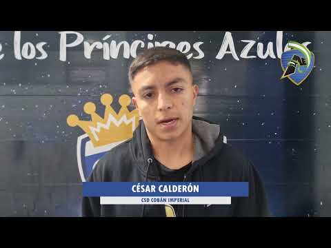 César Calderón: "Rival complicado porque luchan salir del descenso".