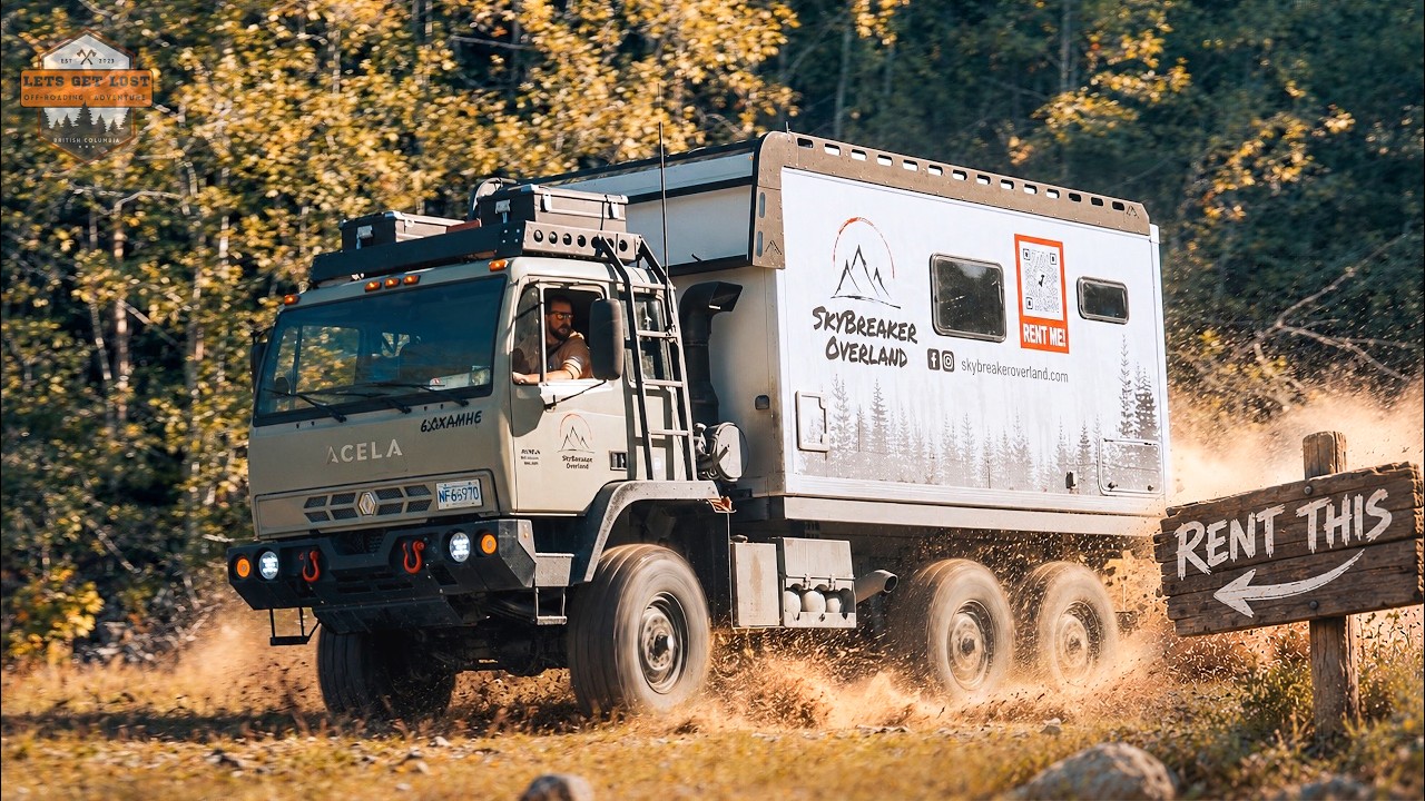 Off-Roading In a 13 Tonne AirBnB