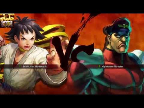 USF4 PS4 V-AIZEN (M.Bison) vs KingJVll (Makoto) ranked match