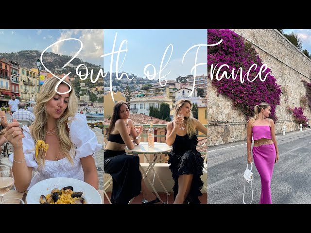 Travel vlog - SOUTH OF FRANCE VLOG: how to travel the South of France including Nice, Saint-Tropez and Cap-d'Ail
