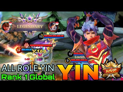 Legendary Yin The Immortal Guardian - Top 1 Global Yin by ALL ROLLE YIN - Mobile Legends