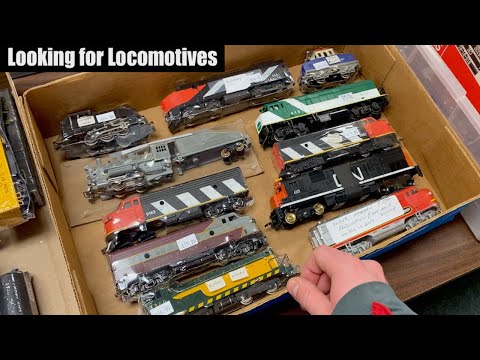 Model Train Shop Visit - Looking for Vintage Locomotives