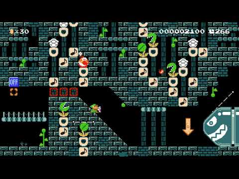 ♪Hyrule Castle - BotW♪ by Wolfy~ 🍄 Super Mario Maker 2 😶 No Commentary　#acm