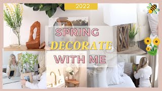 🌷 SPRING DECOR IDEAS 2022 🌷| SPRING DECORATE WITH ME 2022 | MASTER BEDROOM, BATHROOM & OFFICE  DECOR
