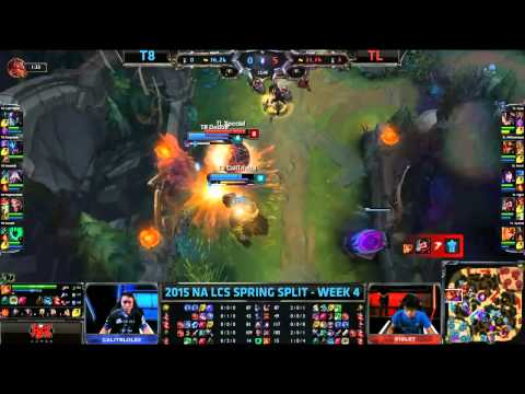 NA LCS Woche 4 Tag 1 - Team 8 vs Team Liquid