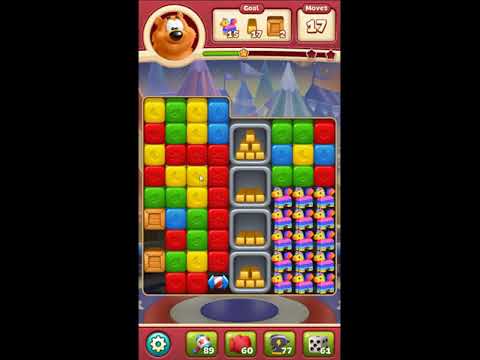 Toon Blast Level 3187 - NO BOOSTERS 🐻🐺🐱 | SKILLGAMING ✔️