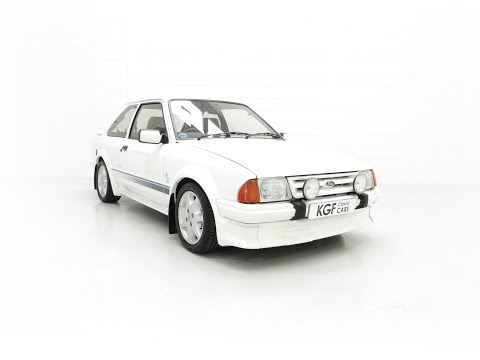 An Iconic Unmolested Ford Escort Series 1 RS Turbo Non-Custom - SOLD!