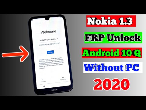 FRP Unlock Nokia 1.3 Android 10 2020 Bypass Google Account Nokia TA 1205 Without PC New Method