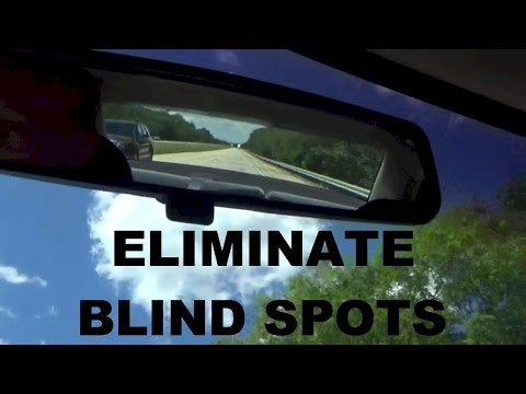 YouTube video about: When the inside and outside rearview mirrors are properly adjusted?