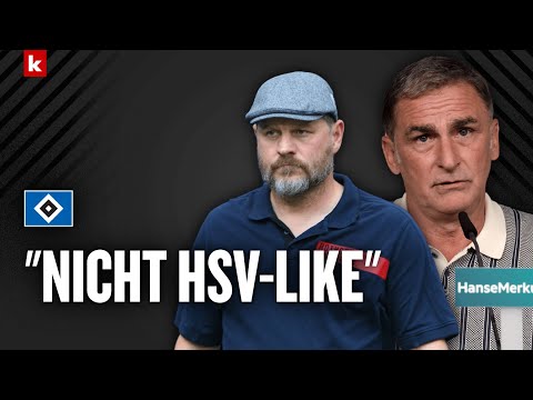 Kuntz über Baumgart: "Es ist nicht HSV-like, die Trainerfrage zu stellen" I HSV PK