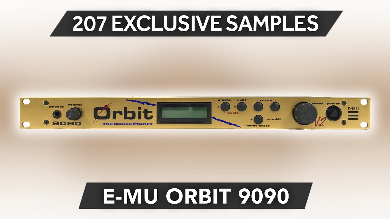 LFO134 - Modern Sampler - E-MU Orbit 9090 ( 107 samples ) - Video Preview 1