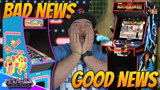 Arcade1Up Bad News on Ms. Pac-Man Supreme But Good News on Mortal Kombat Supreme!