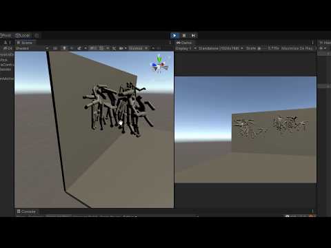 Unity ECS Ragdoll Test (with sticky heads)