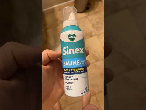 DAS BESTE gegen eine verstopfte Nase 👃! (Vicks Sinex Extra Strength Nasenspray) #Allergien #Behan...