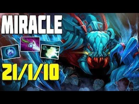 Miracle- Most Epic 2017 Ranked Game by Weaver - Dota 2