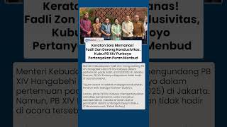 Download lagu Fadli Zon Minta Keraton Solo Kondusif, Kubu PB XIV Purboyo Pertanyakan Netralitas Kemenkebud mp3 Download lagu Fadli Zon Minta Keraton Solo Kondusif, Kubu PB XIV Purboyo Pertanyakan Netralitas Kemenkebud mp3