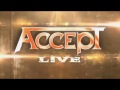 Accept live - No Shelter with English/Deutsch/Português  lyrics
