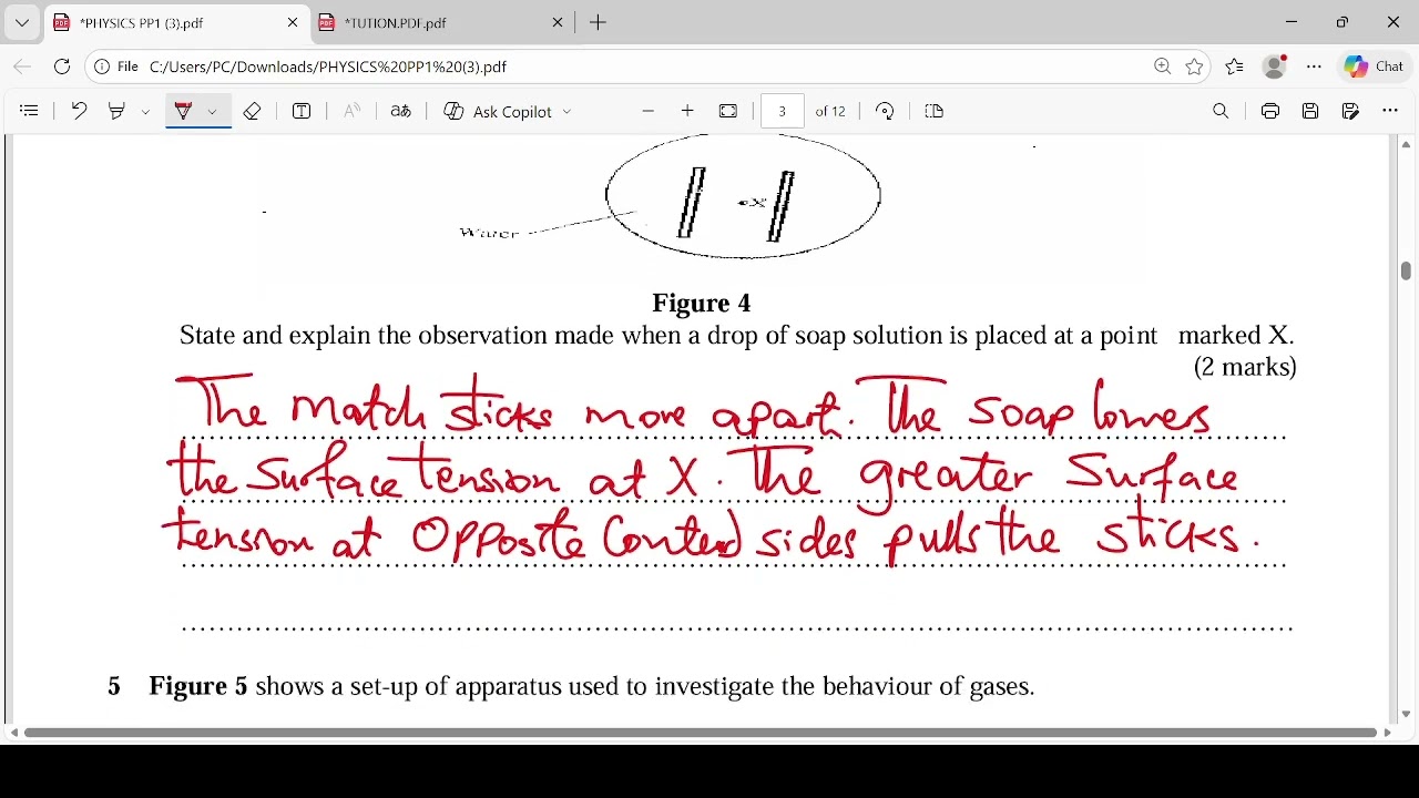 ACK MASENO SOUTH DIOCESE KCSE PHYSICS PAPER 1 | MASSA JOINT EXAMMINATIONS END OF TERM 1 🔥 SECTION A