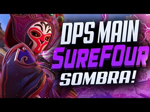 DPS MAIN SUREFOUR SHOWING HIS SOMBRA SKILLS! [ OVERWATCH SEASON 20 TOP 500 ]