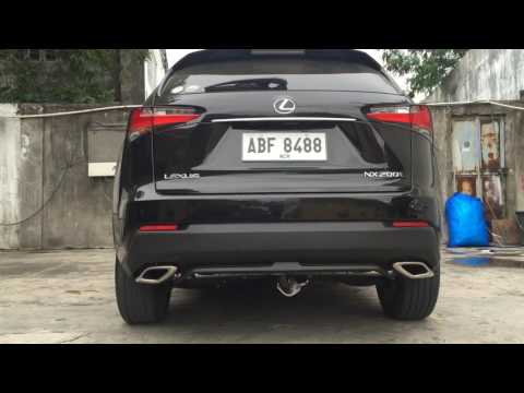 Lexus NX200t exhaust system - DRIFT XAUST