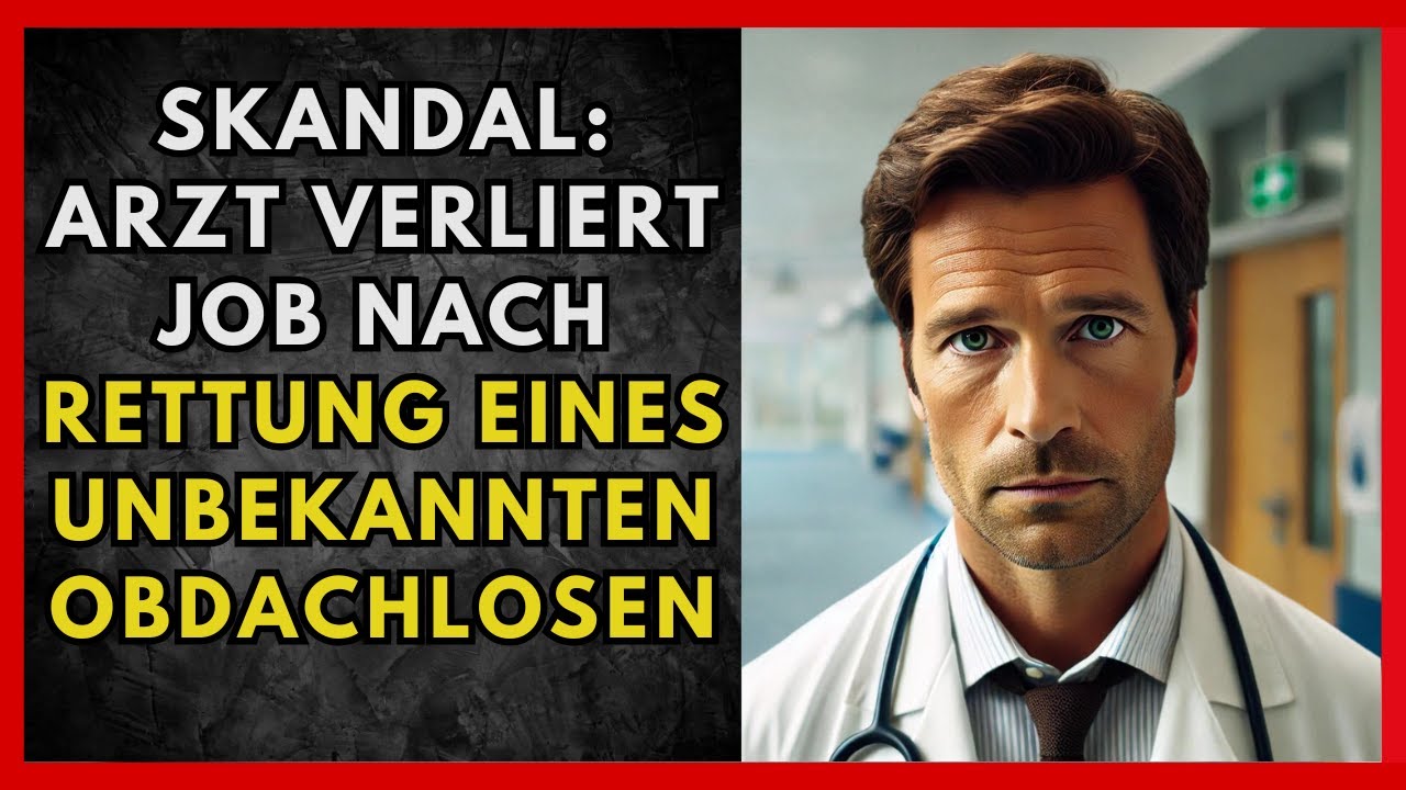 Arzt wird gefeuert, weil er einem unbekannten Obdachlosen das Leben rettete