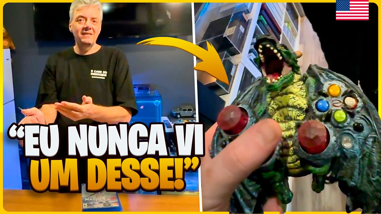 COLEÇÃO XBOX INCRÍVEL DE UM INSCRITO EM ORLANDO