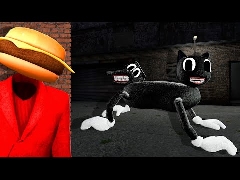 We Found Cartoon CATDOG in The City in Gmod! (Garry's Mod Roleplay)