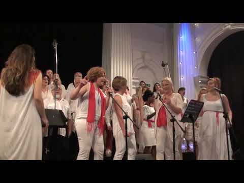 Merry Gospel Choir 12. jun 2019. SKC Beograd: SLOLISTI BEND I HOR - BIS, kraj koncerta