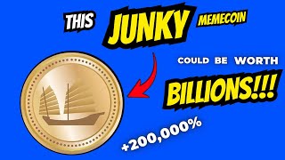 THIS *JUNKY* MEMECOIN COULD BE WORTH BILLIONS SOON?!!