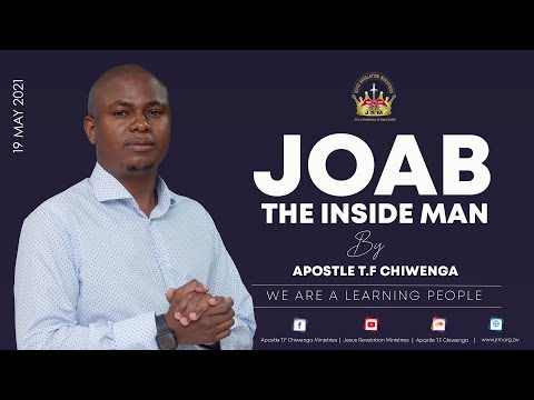 Midweek Service 19 May 2021 Apostle T.F Chiwenga (Joab The Inside Man).