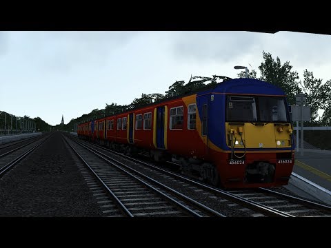 TS2018 - Hampton Court - London Waterloo  - Class 456