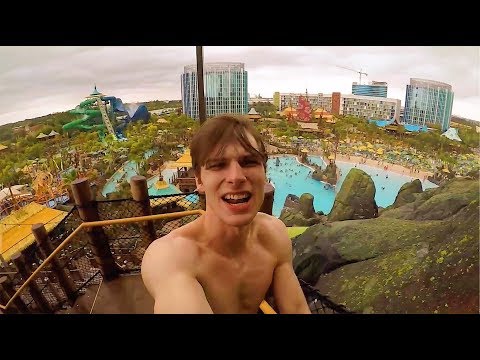 I Survived The Ko'okiri Body Plunge At Volcano Bay