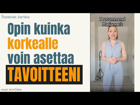 Sanna on saanut paljon oppeja ja tukea omaan tekemiseensä.