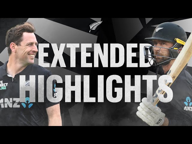 Two Maiden ODI Centuries And Matt Henry Heroics | Extended Highlights BLACKCAPS v Bangladesh 2021