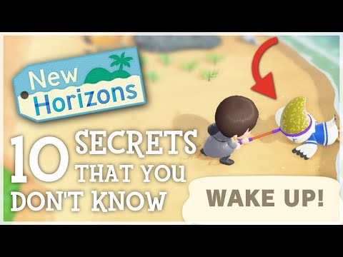 Animal Crossing New Horizons - 10 SECRETS que vous ne connaissez toujours pas (détails cachés de l'ACNH)