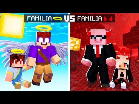 FAMILIA DO BEM VS FAMILIA DO MAL NO MINECRAFT!! ‹ DONAT3LO ›