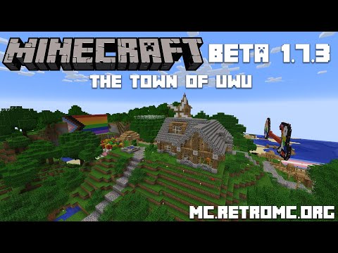 EPIC DOOMER BUILDS UWU TOWN in MINECRAFT! 🔥#Gaming