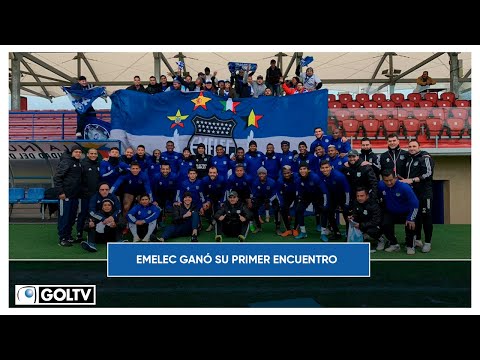 EMELEC GANÓ SU PRIMER ENCUENTRO AMISTOSO DE SU PRETEMPORADA EN ESPAÑA