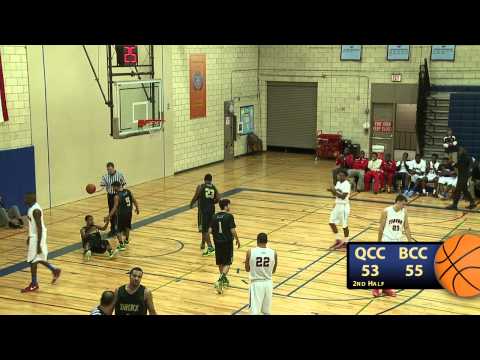 Men's Basketball: Queensborough vs. Bronx CC (01/08/2015)