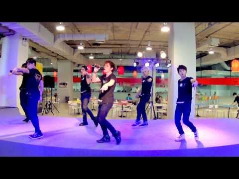 140208 Unleashed cover BEAST/B2ST - Shock + Beautiful Night @InSquare 2014 (Audition)