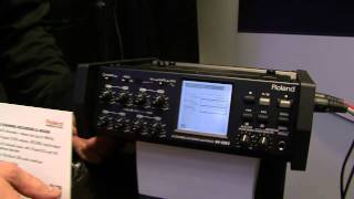 Video thumbnail for NAMM 2013 - Roland R-88 Recorder Mixer by snponline